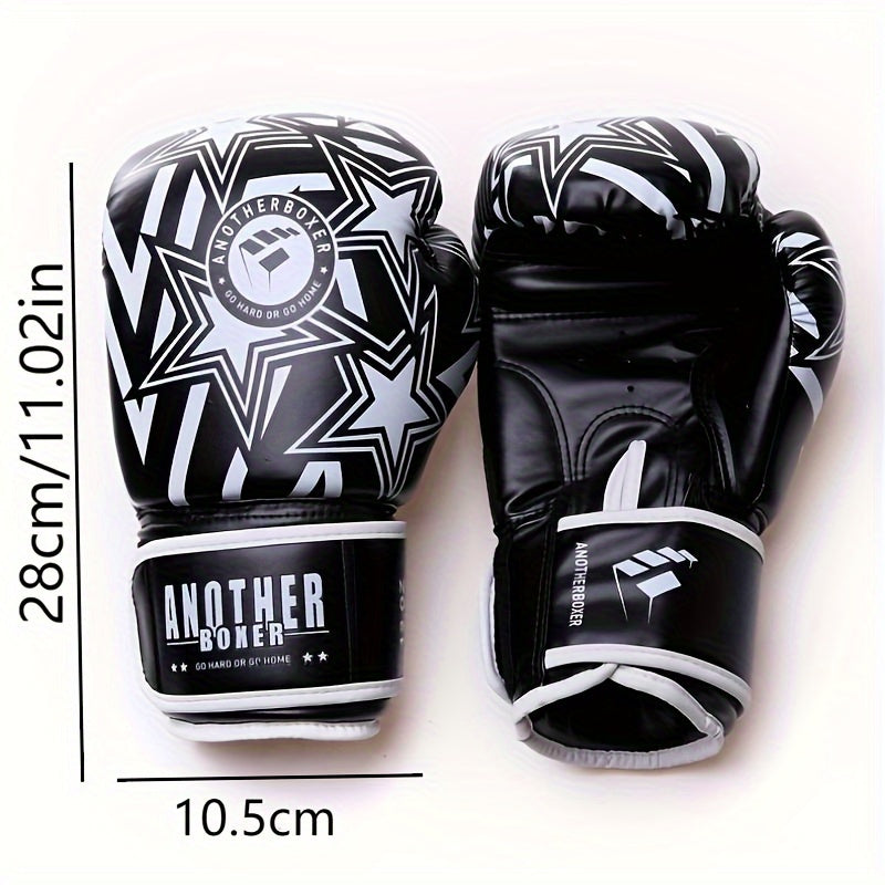1 Pair 8oz 10oz 12oz Boxing Gloves for Combat Competition