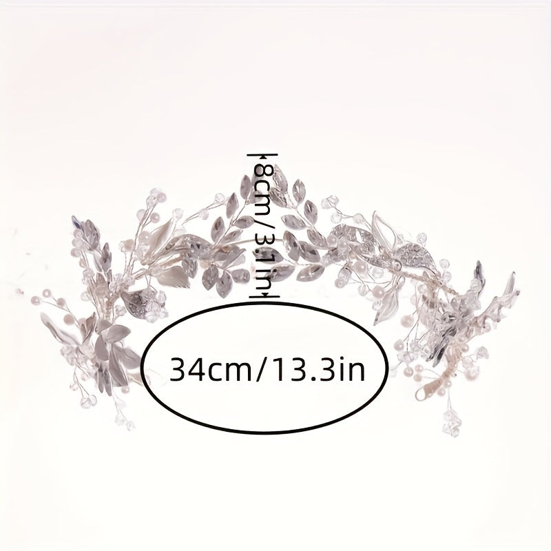 Hair Vine Headband Bridal Wedding Accessory Floral for Parties & Events