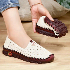 Women's Hollow Out Flat Slip On Shoes
