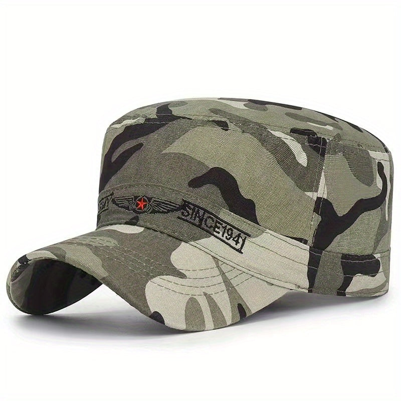 Unisex Camo Outdoor Hat Sunshade Cap