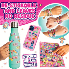 80 DIY Sticker Bracelet Hand Bead Surprise