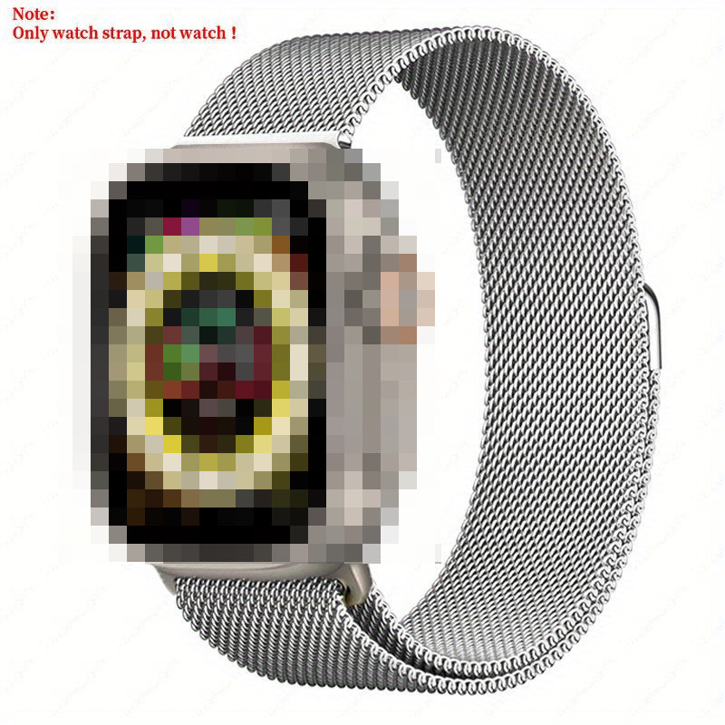 Magnetic Steel Bracelet with Strap
