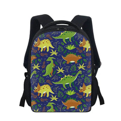 12" Dinosaur Printed Kids Backpack School Bag