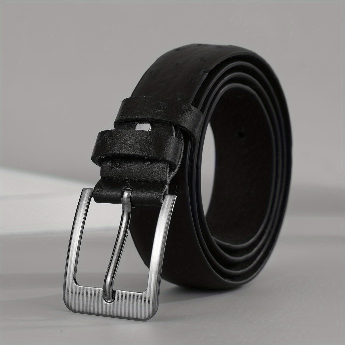 Stylish Pin Buckle Men's Belt for Young Men