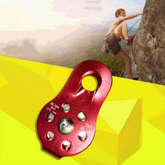 Fixed Side Plate Pulley Backup Rescue Pulley