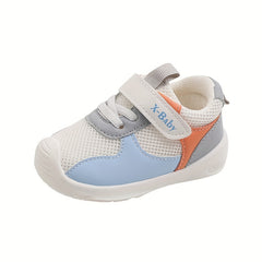 Baby Boys Mesh Sneakers Lightweight Anti Slip Shoes Spring Autumn
