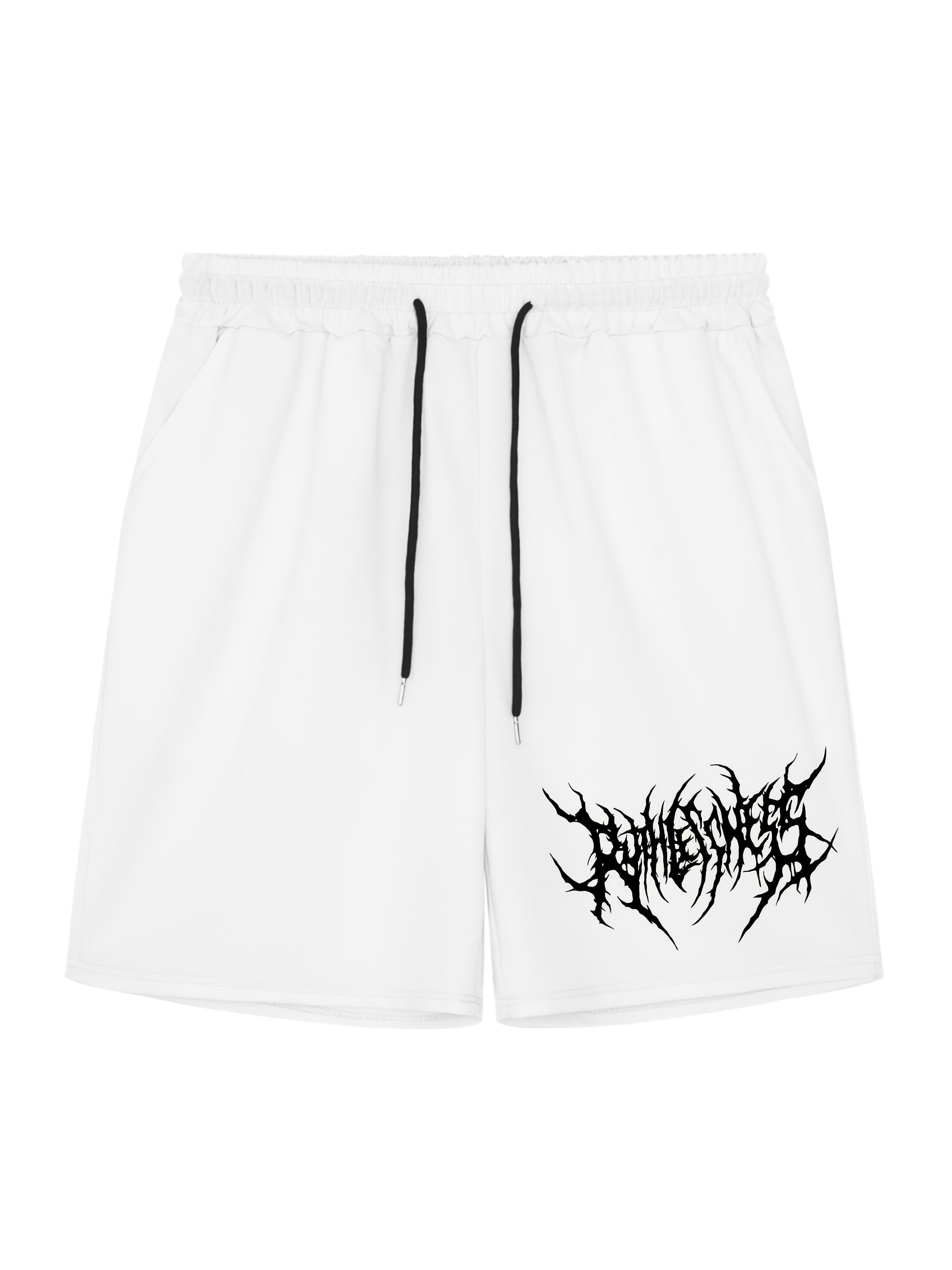 Men's Drawstring Casual Shorts with Stylish Print