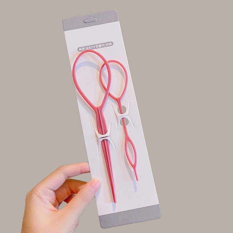 2pcs Hair Loop Styling Tool Hair Braiding Accessories