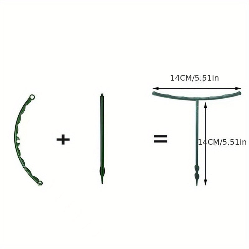 4pcs Plant Support Pile Frame Indoor Flower Vine Climbing Bracket