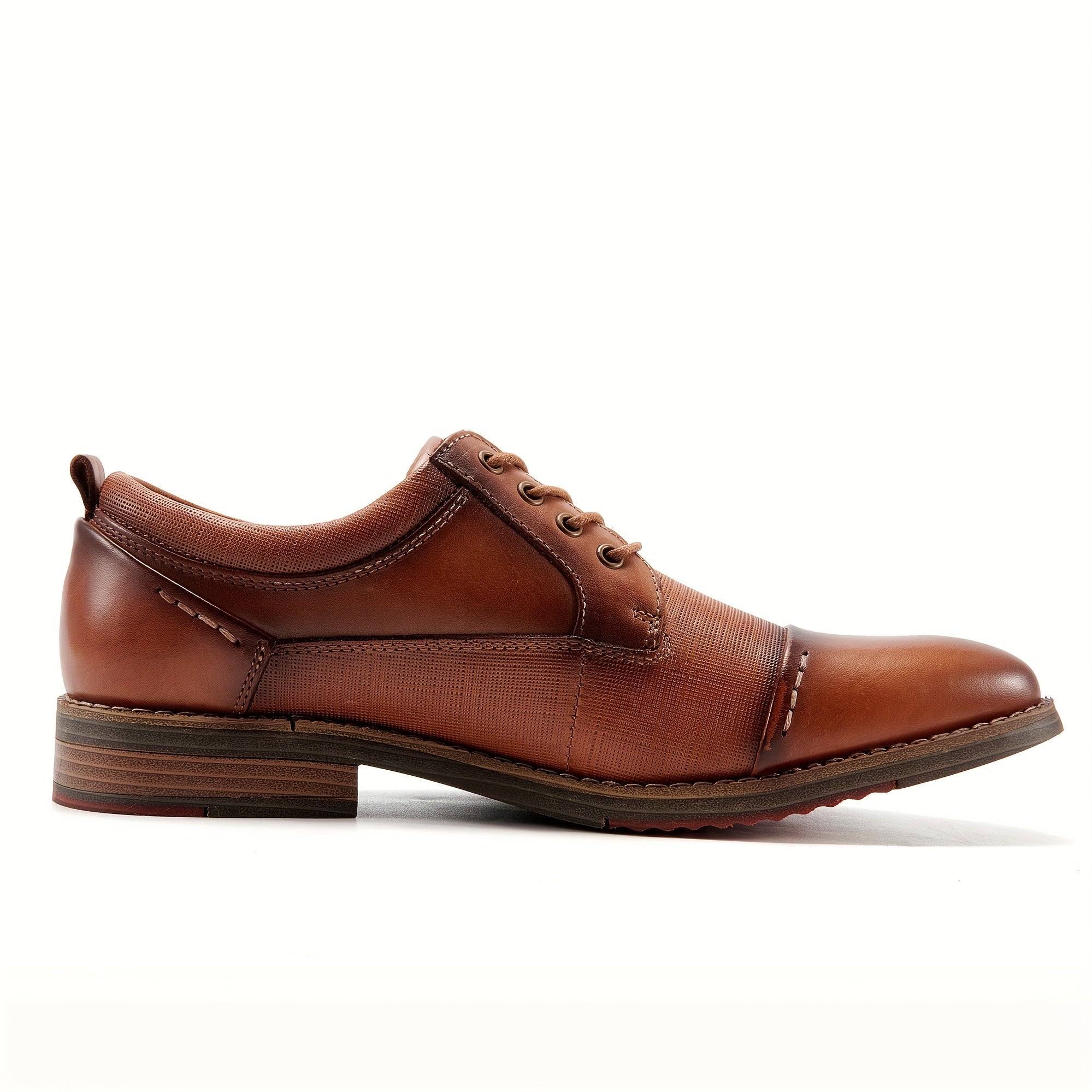 Men's Leather Derby Shoes Wedding Business