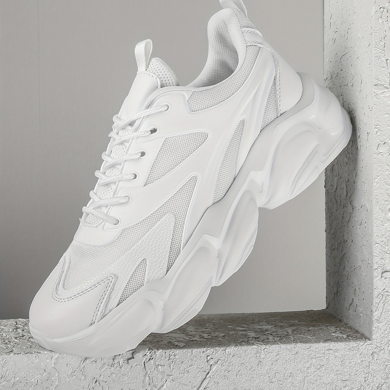 Men's Mesh Chunky Sneaker Summer Casual Shoes