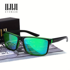 Men's Square Polarized Sunglasses Sports Driving Fishing Glasses