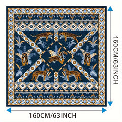 Boho Vintage Absorbent Non Slip Rug Stain Resistant Waterproof Mat