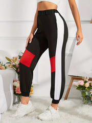 Women's Elastic Waist Casual Sweatpants for Fitness