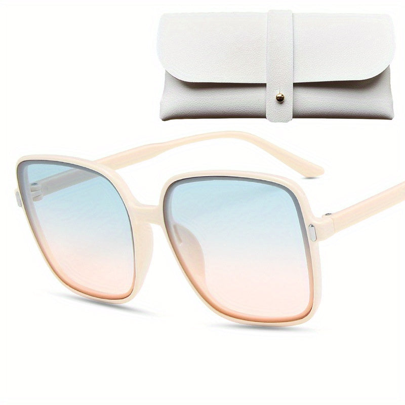 6 Styles Square Sunglasses Men Women Brown Sunglasses Sunglasses Box