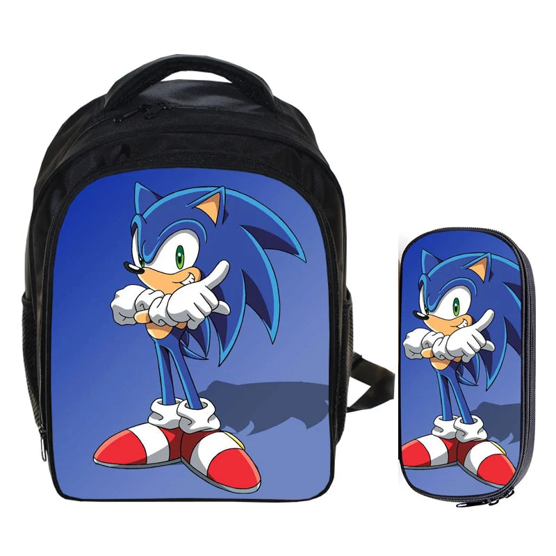 13 Inch Cartoon Kids Backpack School Bags for Boys Girls Mochila Infantil Pencil