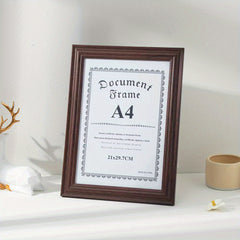 Wooden Photo Frame A4 Hanging Wall Picture Frame