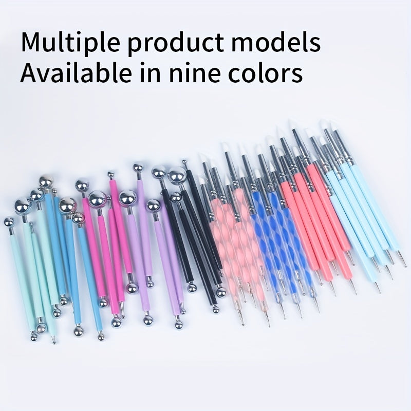 Silicone Soft Head Double Head Artificial Diamond Indentation Pen