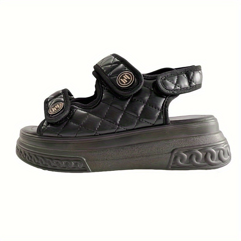 Women's Thick Sole Heighten Open Toe Sports Sandals