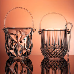 1pc Stainless Steel Ice Bucket Snack Bucket Fried Chicken Bucket