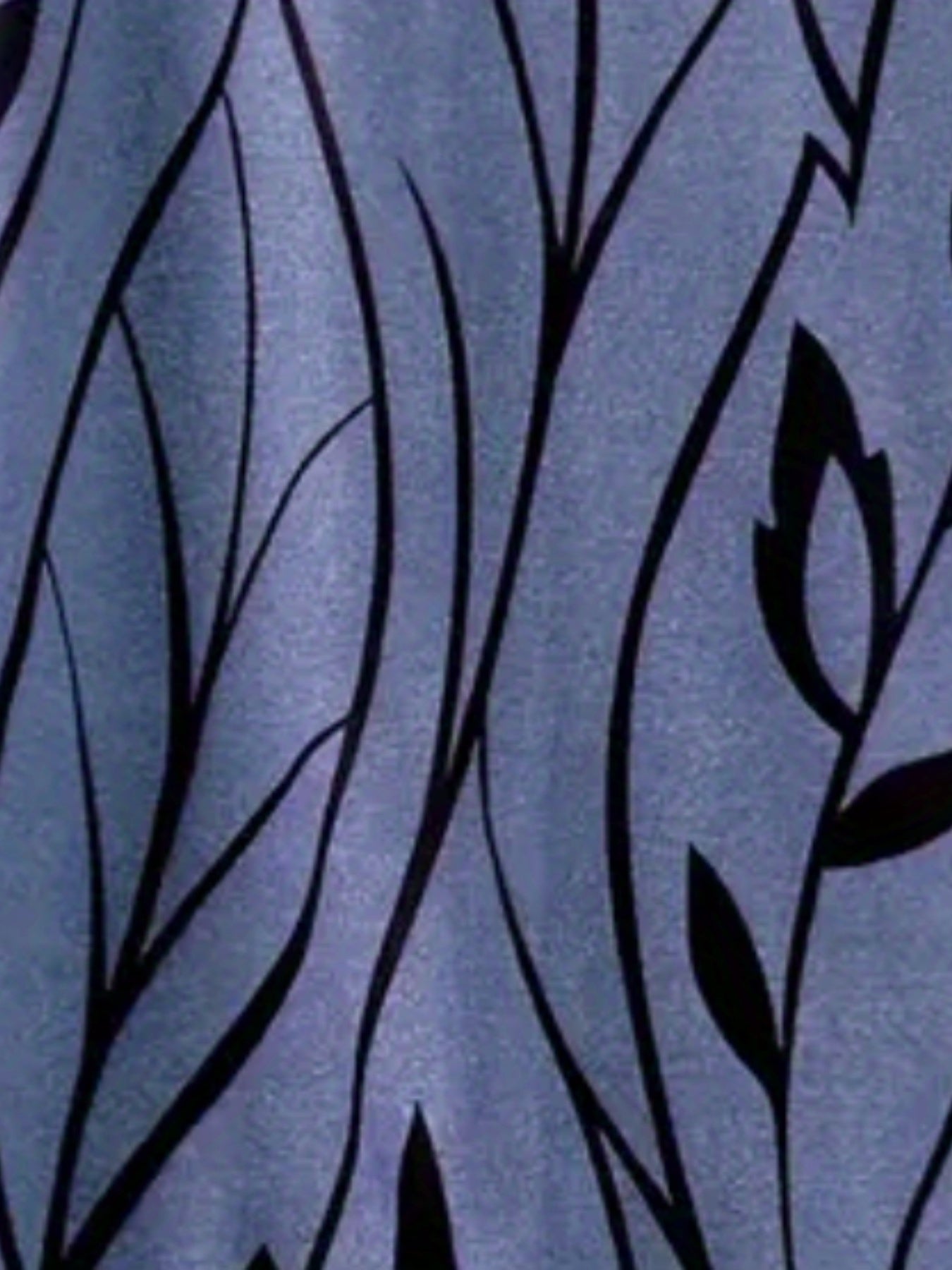 Multicolor V Neck Long Dress Mature Loose Sleeve Waist Dress