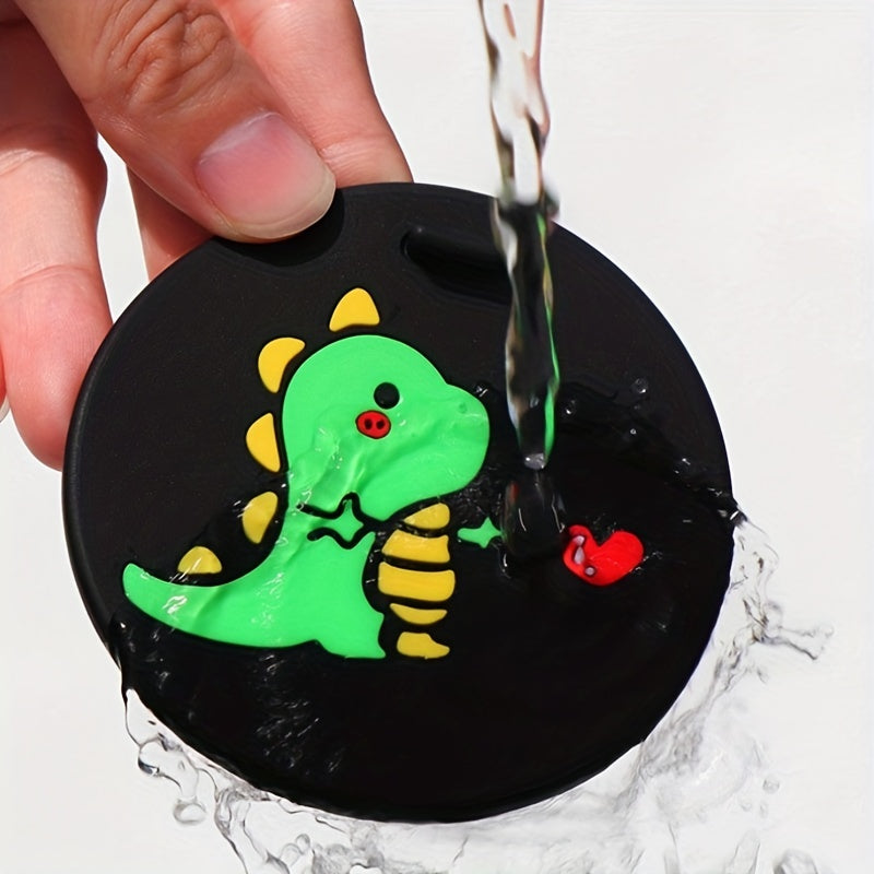 2 Piece Cartoon Water Coaster Car Cup Slot Mats