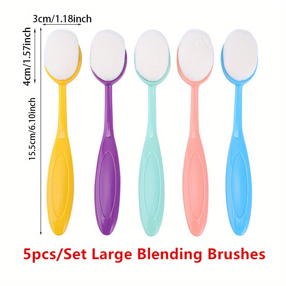 5pcs Blending Brushes Set for DIY Cards Making Ink Application Tools