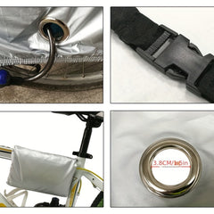 1pc Oxford Cloth Bike Protective Cover Rainproof Dustproof for Mountain Bike