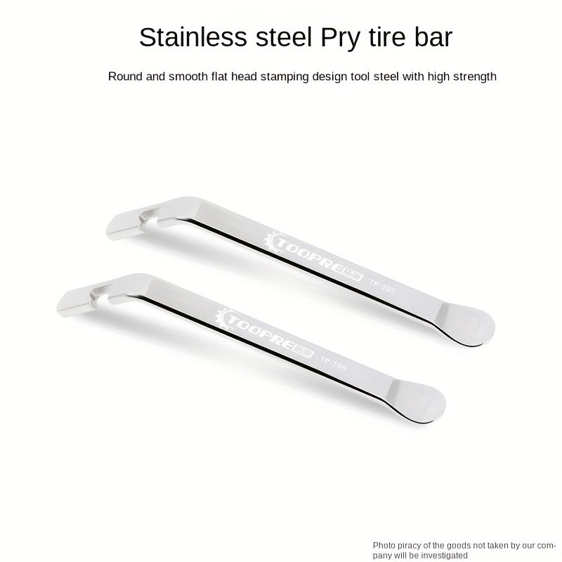 3pcs Toopre Stainless Steel Bike Tyre Lever Mountain Crowbar Removal Tool