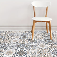 10pcs Waterproof Retro Tile Stickers for Bathroom Kitchen Living Room