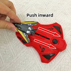 6 Pack Aircraft Launcher Toy Set for Kids Safe Plastic Construction Kit Ages 3-6