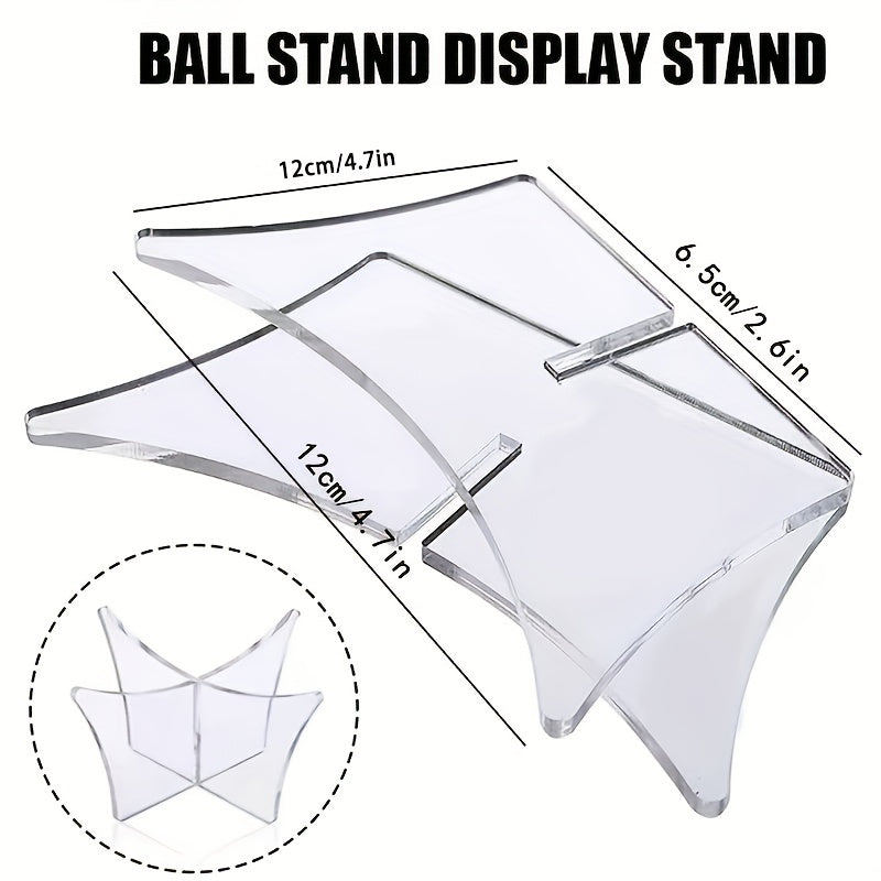 Acrylic Ball Display Stand for Sports Balls - Showcase your favorite balls