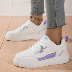 Flat Sports Sneakers Slip resistant Skateboarding Walking Shoes