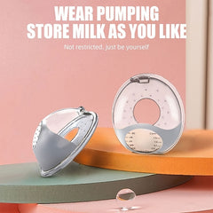 Wearable Breast Milk Collector BPA Silicone Leak-proof