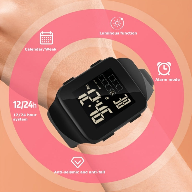 Student Night Light Sports Watch
