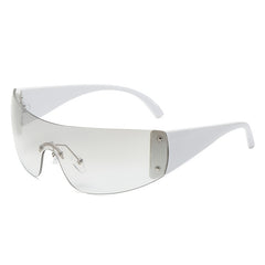European American All in One Large Frame Y2K Sunglasses For Men