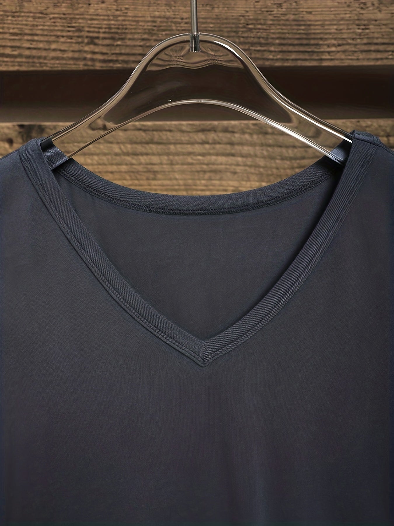  Casual Tank Top Women's Solid V Neck Loose Tank Top