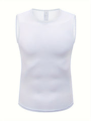 Men's Mesh Cycling Tank Top Quick Dry Sleeveless Shirt