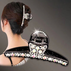 Rhinestone Hair Claw Clip Strong Hold Hair Jaw Clip