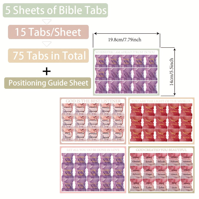 Bible Tabs 75 Tabs Laminated Bible Tabs For Women And Men Study Bible