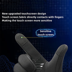 Waterproof Touch Screen Gloves for Winter Outdoor Activities