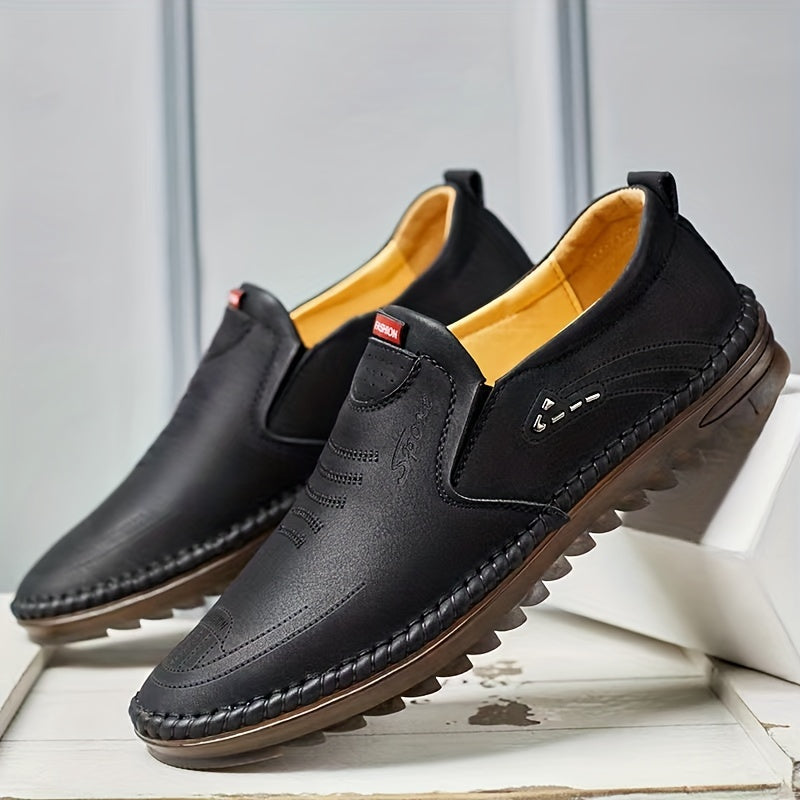 Men's Slip-On Loafers Comfy Casual Shoes Non Slip Walking Shoes