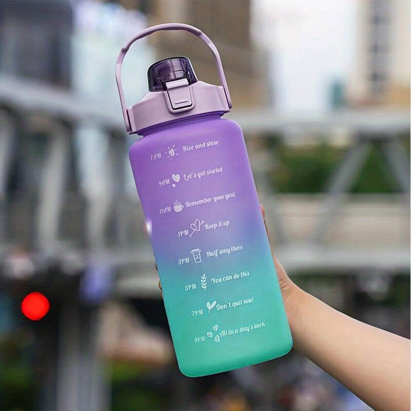 Sports Water Bottle Large Capacity Lightweight Drinking Cup With Scale