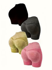 4 Pack Seamless High Waist Biker Shorts Butt Lifting Leggings