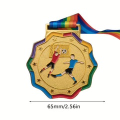 Football Competition Game Medals Creative Alloy Medals Souvenirs