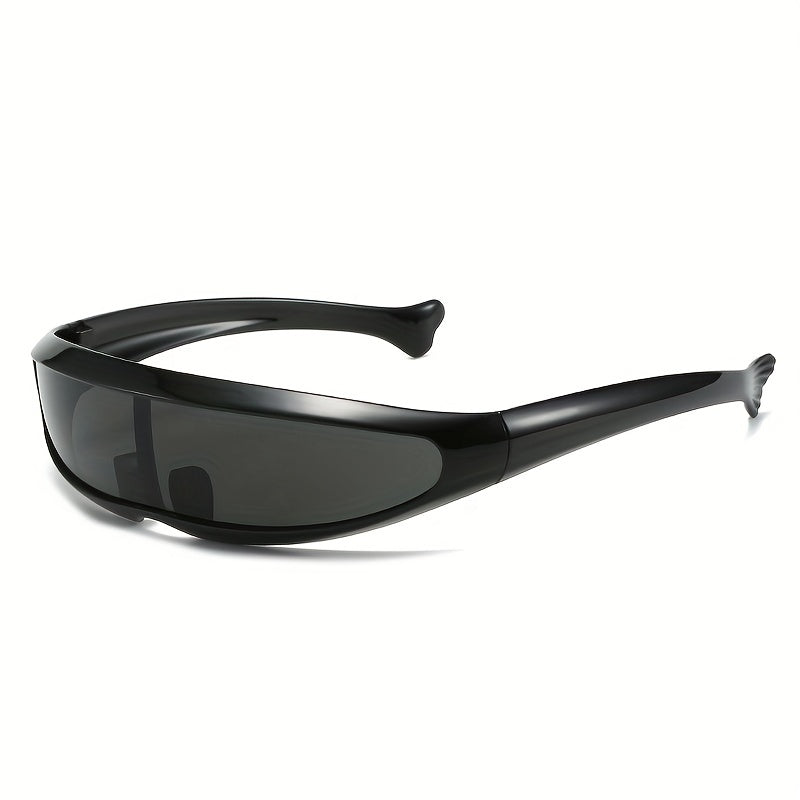 Unisex Dolphin Sunglasses Fish Shaped Glasses for Outdoor Sports