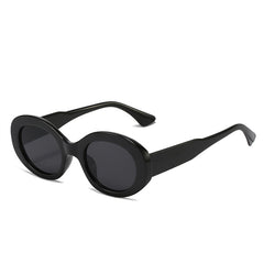 Women's Oval Frame Boho Street Snap Sunscreen Glasses