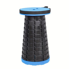 Portable Folding Stool Lightweight Plastic Stool With Carry Bag