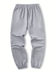 Men's Never Give Up Print Joggers Casual Sweatpants