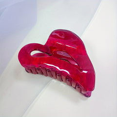 Heart Shaped Hair Claw Clip for Women Girls Hair